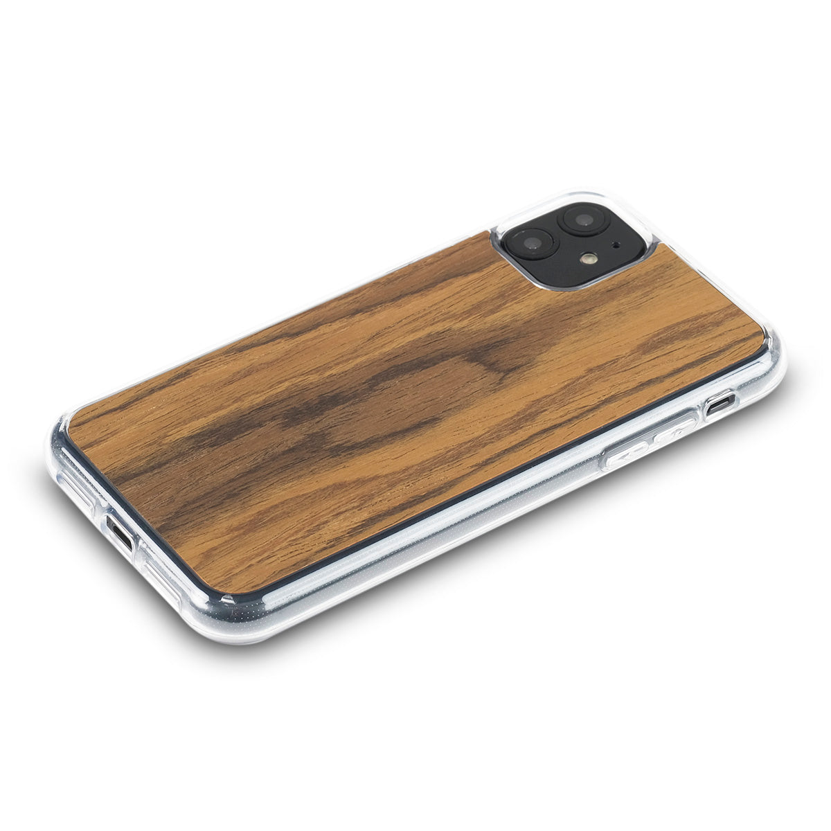 iPhone 11 — #WoodBack Explorer Clear Case