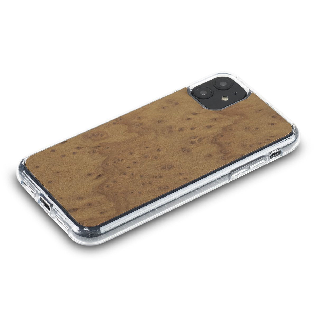 iPhone 11 Pro — #WoodBack Explorer Clear Case