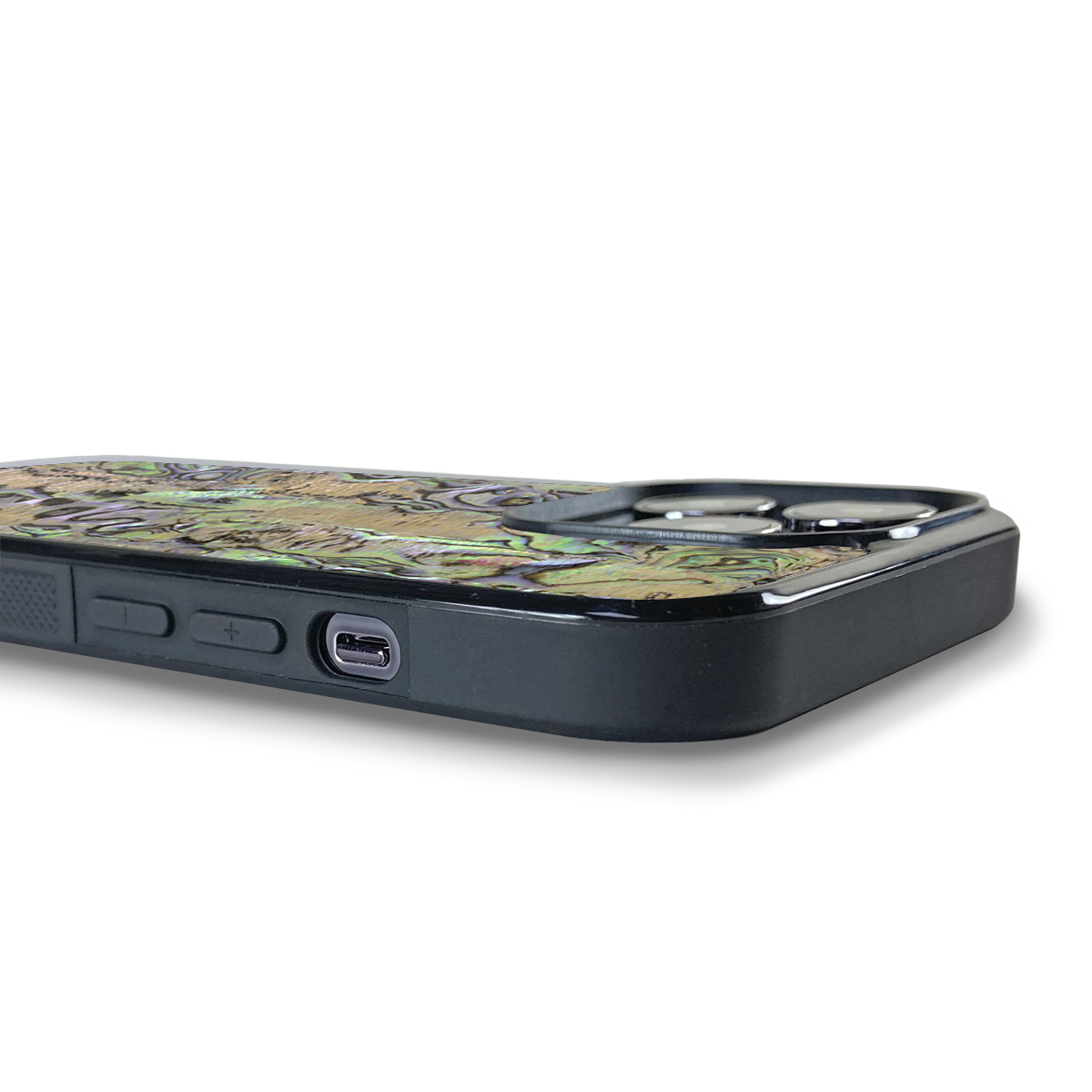 iPhone 14 Pro — Shell Explorer Black Case
