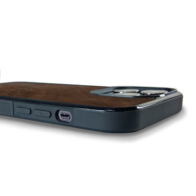 iPhone 15 Pro Max —  #WoodBack Explorer Case