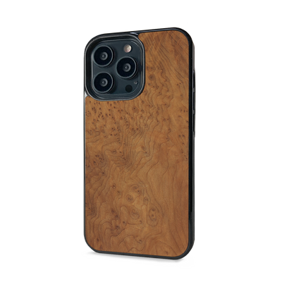 iPhone 15 Pro Max — #WoodBack Explorer Case