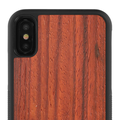 iPhone X —  #WoodBack Explorer Case