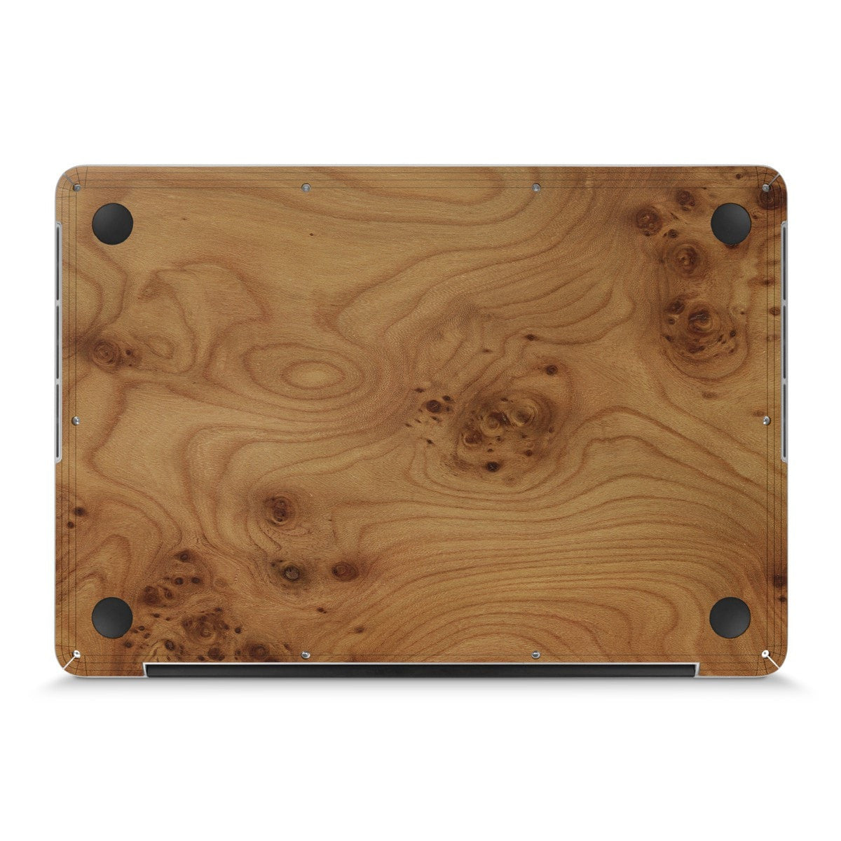  MacBook 12" —  #WoodBack Bottom Skin - Cover-Up