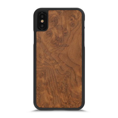 iPhone X — #WoodBack Snap Case