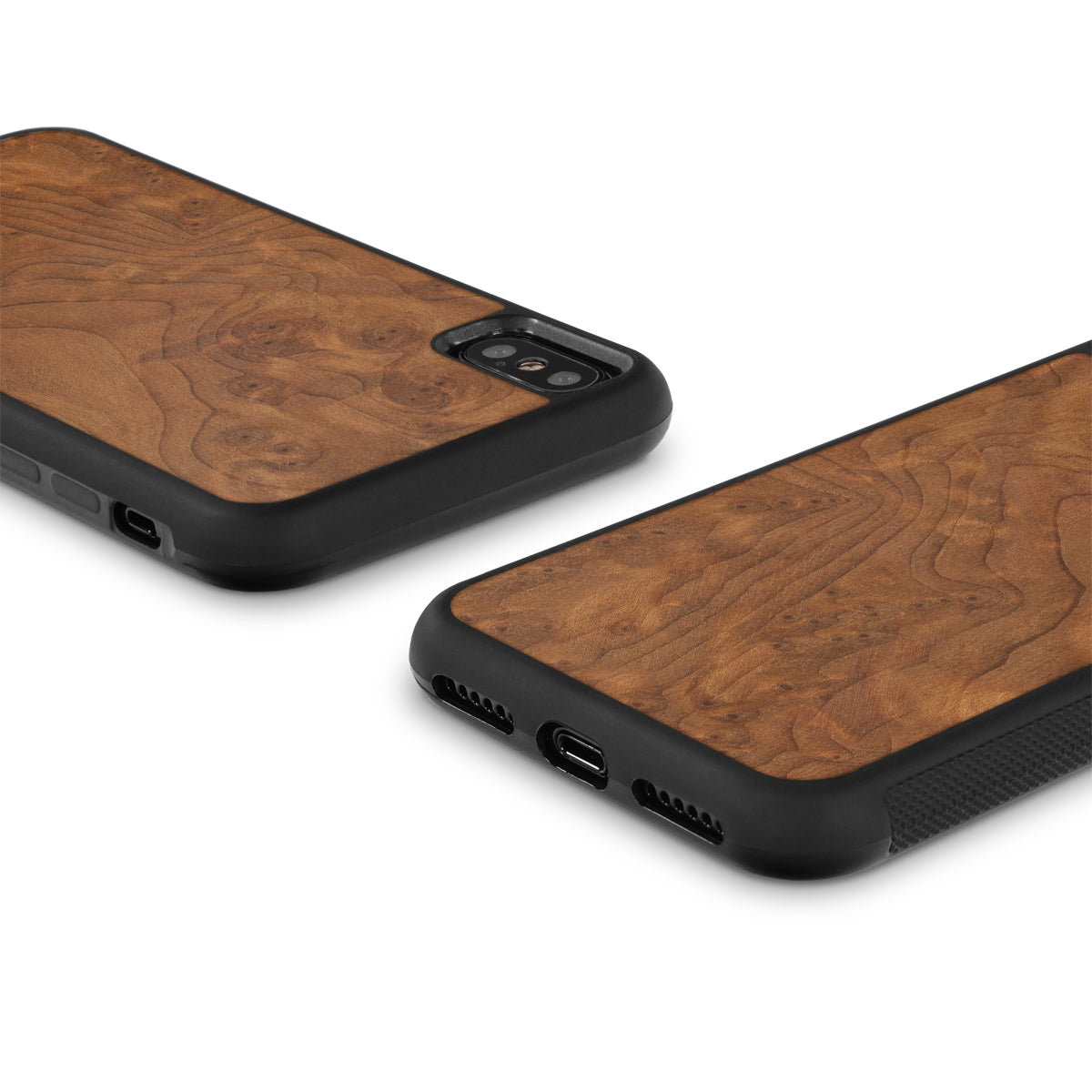 iPhone X — #WoodBack Explorer Case