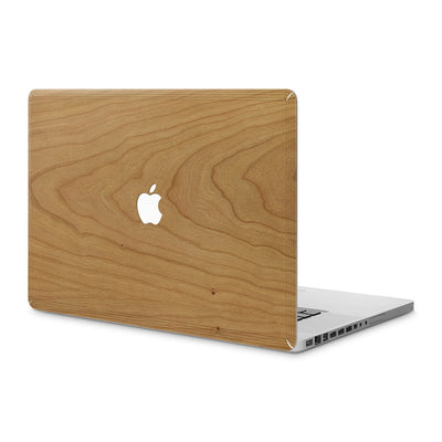  MacBook Pro 17" — #WoodBack Skin - Cover-Up - 1