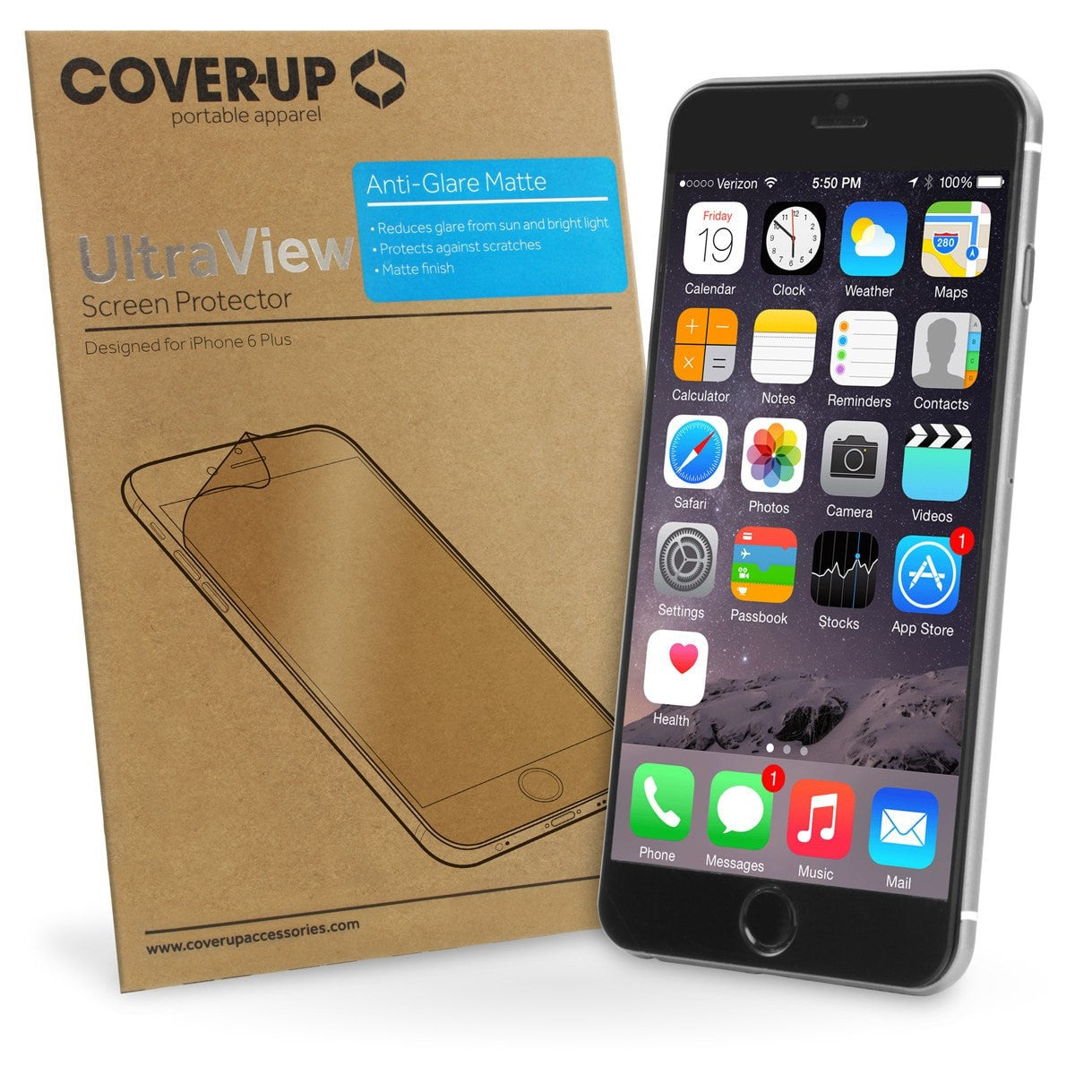  iPhone 6 Plus — Screen Protector - Cover-Up